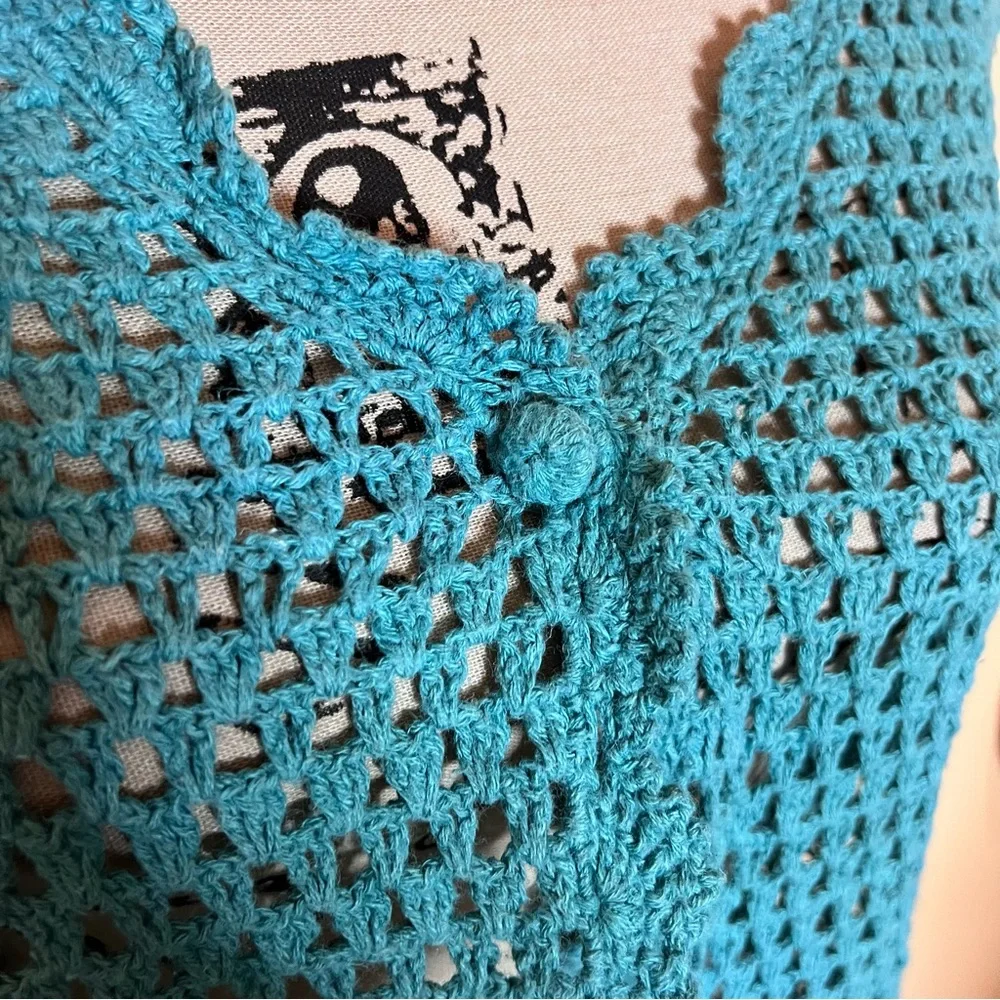 💚Norm Thompson woven cardigan - Picture 4 of 6
